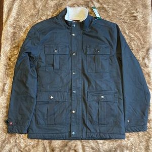 Alesbury Full Zip Coat / BNWT / Size Medium / Faux Fur Lining